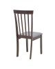Καρέκλα Houston σε καρυδί απόχρωση 40x49x94εκ Υλικό: rubberwood 091-000010 Καρέκλα Houston σε καρυδί απόχρωση 40x49x94εκ Υλικό: rubberwood 091-000010