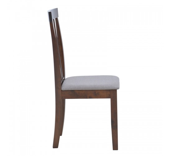 Καρέκλα Houston σε καρυδί απόχρωση 40x49x94εκ Υλικό: rubberwood 091-000010 Καρέκλα Houston σε καρυδί απόχρωση 40x49x94εκ Υλικό: rubberwood 091-000010