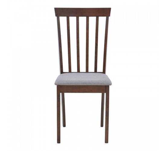 Καρέκλα Houston σε καρυδί απόχρωση 40x49x94εκ Υλικό: rubberwood 091-000010 Καρέκλα Houston σε καρυδί απόχρωση 40x49x94εκ Υλικό: rubberwood 091-000010
