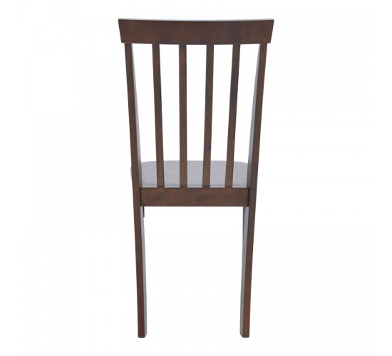 Καρέκλα Houston σε καρυδί απόχρωση 40x49x94εκ Υλικό: rubberwood 091-000010 Καρέκλα Houston σε καρυδί απόχρωση 40x49x94εκ Υλικό: rubberwood 091-000010