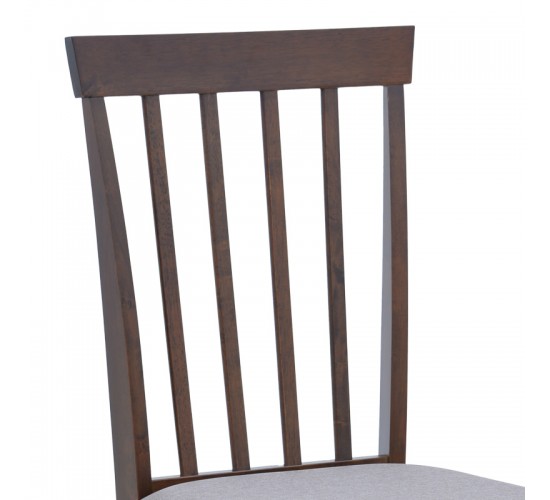 Καρέκλα Houston σε καρυδί απόχρωση 40x49x94εκ Υλικό: rubberwood 091-000010 Καρέκλα Houston σε καρυδί απόχρωση 40x49x94εκ Υλικό: rubberwood 091-000010