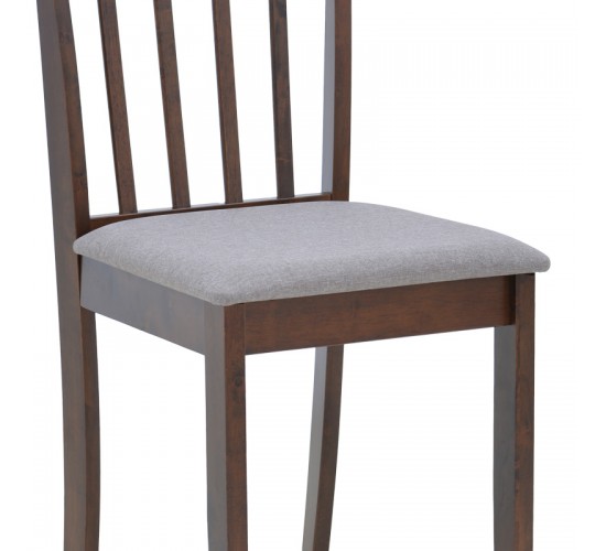 Καρέκλα Houston σε καρυδί απόχρωση 40x49x94εκ Υλικό: rubberwood 091-000010 Καρέκλα Houston σε καρυδί απόχρωση 40x49x94εκ Υλικό: rubberwood 091-000010
