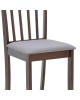 Καρέκλα Houston σε καρυδί απόχρωση 40x49x94εκ Υλικό: rubberwood 091-000010 Καρέκλα Houston σε καρυδί απόχρωση 40x49x94εκ Υλικό: rubberwood 091-000010