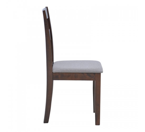Καρέκλα Dallan σε καρυδί απόχρωση 40x47.5x89εκ Υλικό: rubberwood 091-000012 Καρέκλα Dallan σε καρυδί απόχρωση 40x47.5x89εκ Υλικό: rubberwood 091-000012