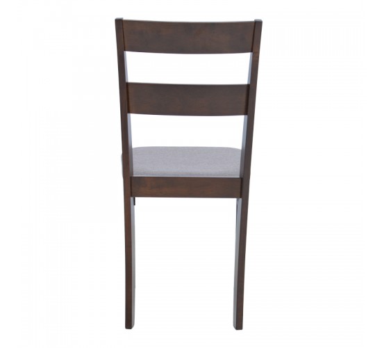 Καρέκλα Dallan σε καρυδί απόχρωση 40x47.5x89εκ Υλικό: rubberwood 091-000012 Καρέκλα Dallan σε καρυδί απόχρωση 40x47.5x89εκ Υλικό: rubberwood 091-000012