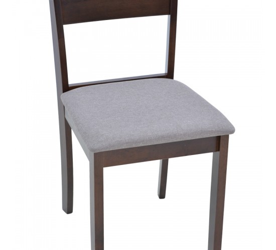 Καρέκλα Dallan σε καρυδί απόχρωση 40x47.5x89εκ Υλικό: rubberwood 091-000012 Καρέκλα Dallan σε καρυδί απόχρωση 40x47.5x89εκ Υλικό: rubberwood 091-000012