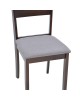 Καρέκλα Dallan σε καρυδί απόχρωση 40x47.5x89εκ Υλικό: rubberwood 091-000012 Καρέκλα Dallan σε καρυδί απόχρωση 40x47.5x89εκ Υλικό: rubberwood 091-000012
