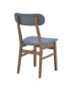 Καρέκλα Gaborn σε γκρι απόχρωση 47x47x81,5εκ Υλικό: RUBBERWOOD- FABRIC 091-000016 Καρέκλα Gaborn σε γκρι απόχρωση 47x47x81,5εκ Υλικό: RUBBERWOOD- FABRIC 091-000016