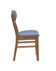Καρέκλα Gaborn σε γκρι απόχρωση 47x47x81,5εκ Υλικό: RUBBERWOOD- FABRIC 091-000016 Καρέκλα Gaborn σε γκρι απόχρωση 47x47x81,5εκ Υλικό: RUBBERWOOD- FABRIC 091-000016