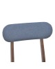 Καρέκλα Gaborn σε γκρι απόχρωση 47x47x81,5εκ Υλικό: RUBBERWOOD- FABRIC 091-000016 Καρέκλα Gaborn σε γκρι απόχρωση 47x47x81,5εκ Υλικό: RUBBERWOOD- FABRIC 091-000016