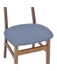 Καρέκλα Gaborn σε γκρι απόχρωση 47x47x81,5εκ Υλικό: RUBBERWOOD- FABRIC 091-000016 Καρέκλα Gaborn σε γκρι απόχρωση 47x47x81,5εκ Υλικό: RUBBERWOOD- FABRIC 091-000016