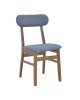 Καρέκλα Gaborn σε γκρι απόχρωση 47x47x81,5εκ Υλικό: RUBBERWOOD- FABRIC 091-000016 Καρέκλα Gaborn σε γκρι απόχρωση 47x47x81,5εκ Υλικό: RUBBERWOOD- FABRIC 091-000016
