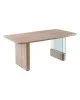 Tραπέζι Faghan καφέ mdf 180x90x76εκ Υλικό: MDF - TEMPERED GLASS 093-000034 Tραπέζι Faghan καφέ mdf 180x90x76εκ Υλικό: MDF - TEMPERED GLASS 093-000034