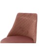 Καρέκλα Giselle βελούδο σάπιο μήλο-μαύρο πόδι Υλικό: VELVET - METAL 096-000022