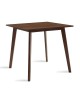 Τραπέζι Benson MDF σε καρυδί απόχρωση 80x80x75εκ Υλικό: TOP & APRON: 18MM MDF WITH RW VENEER 097-000001 Τραπέζι Benson MDF σε καρυδί απόχρωση 80x80x75εκ Υλικό: TOP & APRON: 18MM MDF WITH RW VENEER 097-000001