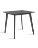 Τραπέζι Benson MDF σε rustic grey απόχρωση 80x80x75εκ Υλικό: TOP & APRON: 18MM MDF WITH RW VENEER 097-000002 Τραπέζι Benson MDF σε rustic grey απόχρωση 80x80x75εκ Υλικό: TOP & APRON: 18MM MDF WITH RW VENEER 097-000002