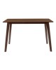Τραπέζι Benson MDF σε καρυδί απόχρωση 120x75x75εκ Υλικό: TOP & APRON: 18MM MDF WITH RW VENEER 097-000003 Τραπέζι Benson MDF σε καρυδί απόχρωση 120x75x75εκ Υλικό: TOP & APRON: 18MM MDF WITH RW VENEER 097-000003