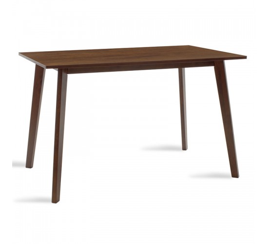 Τραπέζι Benson MDF σε καρυδί απόχρωση 120x75x75εκ Υλικό: TOP & APRON: 18MM MDF WITH RW VENEER 097-000003 Τραπέζι Benson MDF σε καρυδί απόχρωση 120x75x75εκ Υλικό: TOP & APRON: 18MM MDF WITH RW VENEER 097-000003