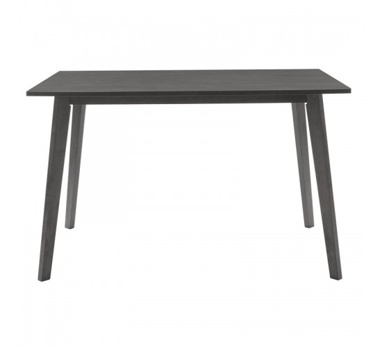 Τραπέζι Benson MDF σε rustic grey απόχρωση 120x75x75εκ Υλικό: TOP & APRON: 18MM MDF WITH RW VENEER 097-000004 Τραπέζι Benson MDF σε rustic grey απόχρωση 120x75x75εκ Υλικό: TOP & APRON: 18MM MDF WITH RW VENEER 097-000004