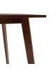 Τραπέζι Benson MDF με καπλαμά χρώμα καρυδί 150x90x75εκ Υλικό: TOP & APRON: 18MM MDF WITH RW VENEER 097-000005