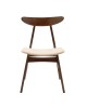 Καρέκλα Orlean μπεζ ύφασμα-rubberwood καρυδί πόδι Υλικό: RUBBERWOOD VENNER - FABRIC 097-000007 Καρέκλα Orlean μπεζ ύφασμα-rubberwood καρυδί πόδι Υλικό: RUBBERWOOD VENNER - FABRIC 097-000007