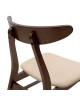 Καρέκλα Orlean μπεζ ύφασμα-rubberwood καρυδί πόδι Υλικό: RUBBERWOOD VENNER - FABRIC 097-000007 Καρέκλα Orlean μπεζ ύφασμα-rubberwood καρυδί πόδι Υλικό: RUBBERWOOD VENNER - FABRIC 097-000007
