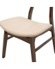 Καρέκλα Orlean μπεζ ύφασμα-rubberwood καρυδί πόδι Υλικό: RUBBERWOOD VENNER - FABRIC 097-000007 Καρέκλα Orlean μπεζ ύφασμα-rubberwood καρυδί πόδι Υλικό: RUBBERWOOD VENNER - FABRIC 097-000007