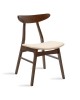 Καρέκλα Orlean μπεζ ύφασμα-rubberwood καρυδί πόδι Υλικό: RUBBERWOOD VENNER - FABRIC 097-000007 Καρέκλα Orlean μπεζ ύφασμα-rubberwood καρυδί πόδι Υλικό: RUBBERWOOD VENNER - FABRIC 097-000007