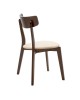 Καρέκλα Toto μπεζ ύφασμα-rubberwood καρυδί πόδι Υλικό: RUBBERWOOD VENNER - FABRIC 097-000011 Καρέκλα Toto μπεζ ύφασμα-rubberwood καρυδί πόδι Υλικό: RUBBERWOOD VENNER - FABRIC 097-000011