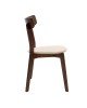 Καρέκλα Toto μπεζ ύφασμα-rubberwood καρυδί πόδι Υλικό: RUBBERWOOD VENNER - FABRIC 097-000011 Καρέκλα Toto μπεζ ύφασμα-rubberwood καρυδί πόδι Υλικό: RUBBERWOOD VENNER - FABRIC 097-000011