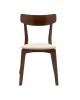 Καρέκλα Toto μπεζ ύφασμα-rubberwood καρυδί πόδι Υλικό: RUBBERWOOD VENNER - FABRIC 097-000011 Καρέκλα Toto μπεζ ύφασμα-rubberwood καρυδί πόδι Υλικό: RUBBERWOOD VENNER - FABRIC 097-000011