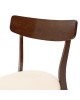 Καρέκλα Toto μπεζ ύφασμα-rubberwood καρυδί πόδι Υλικό: RUBBERWOOD VENNER - FABRIC 097-000011 Καρέκλα Toto μπεζ ύφασμα-rubberwood καρυδί πόδι Υλικό: RUBBERWOOD VENNER - FABRIC 097-000011