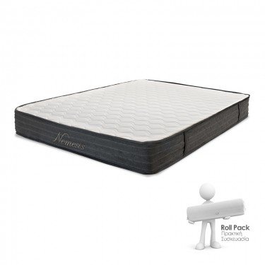 Στρώμα Nemesis pocket spring roll pack διπλής όψης 20-22cm 150x200εκ Υλικό: POCKET SPRING MATTRESS  - FOAM 100-000002
