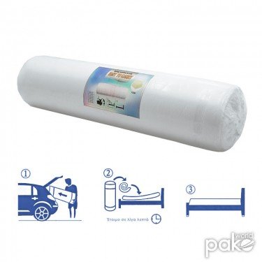Στρώμα Nemesis pocket spring roll pack διπλής όψης 20-22cm 160x200εκ Υλικό: POCKET SPRING MATTRESS  - FOAM 100-000003