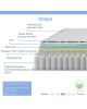 Στρώμα Utopia pocket spring με ανώστρωμα aloe vera 30-32cm 140x200εκ Υλικό: POCKET SPRING FOAM 100-000026 Στρώμα Utopia pocket spring με ανώστρωμα aloe vera 30-32cm 140x200εκ Υλικό: POCKET SPRING FOAM 100-000026