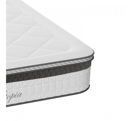 Στρώμα Utopia pocket spring με ανώστρωμα aloe vera 30-32cm 140x200εκ Υλικό: POCKET SPRING FOAM 100-000026 Στρώμα Utopia pocket spring με ανώστρωμα aloe vera 30-32cm 140x200εκ Υλικό: POCKET SPRING FOAM 100-000026