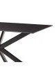 Τραπέζι Bethan sintered stone γκρι cement-μαύρο 180x90x75εκ Υλικό: METAL 20x60 12mm 101-000084 Τραπέζι Bethan sintered stone γκρι cement-μαύρο 180x90x75εκ Υλικό: METAL 20x60 12mm 101-000084