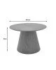 Βοηθητικό τραπέζι Kayano mdf σε φυσική απόχρωση Φ60x40εκ Υλικό: MDF 18mm 101-000110 Βοηθητικό τραπέζι Kayano mdf σε φυσική απόχρωση Φ60x40εκ Υλικό: MDF 18mm 101-000110