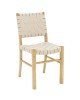 Καρέκλα Brane ξύλο sonoma antique-έδρα pu εκρού Υλικό: WOOD - PVC - PU 102-000007