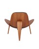 Πολυθρόνα Vilma PU μαύρο- plywood καρυδί 90x73x75εκ Υλικό: PLYWOOD - PU - FOAM 106-000015 Πολυθρόνα Vilma PU μαύρο- plywood καρυδί 90x73x75εκ Υλικό: PLYWOOD - PU - FOAM 106-000015