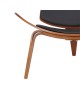 Πολυθρόνα Vilma PU μαύρο- plywood καρυδί 90x73x75εκ Υλικό: PLYWOOD - PU - FOAM 106-000015 Πολυθρόνα Vilma PU μαύρο- plywood καρυδί 90x73x75εκ Υλικό: PLYWOOD - PU - FOAM 106-000015