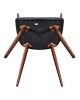 Πολυθρόνα Valeria PU μαύρο-πόδι καρυδί Υλικό: PLYWOOD - PU 106-000018 Πολυθρόνα Valeria PU μαύρο-πόδι καρυδί Υλικό: PLYWOOD - PU 106-000018