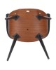 Πολυθρόνα Austen PU μαύρο-πόδι καρυδί Υλικό: PLYWOOD - PU 106-000019 Πολυθρόνα Austen PU μαύρο-πόδι καρυδί Υλικό: PLYWOOD - PU 106-000019
