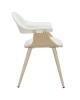 Πολυθρόνα Austen PU λευκό-πόδι φυσικό Υλικό: PLYWOOD - PU 106-000029 Πολυθρόνα Austen PU λευκό-πόδι φυσικό Υλικό: PLYWOOD - PU 106-000029