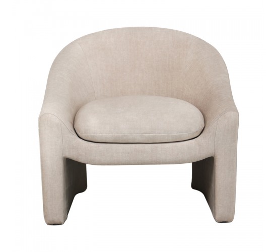 Πολυθρόνα Berza κρεμ ύφασμα 76x76x71εκ Υλικό: plywood frame.26D foam.100% polyester fabric 110-000074 Πολυθρόνα Berza κρεμ ύφασμα 76x76x71εκ Υλικό: plywood frame.26D foam.100% polyester fabric 110-000074