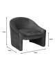 Πολυθρόνα Berza κρεμ ύφασμα 76x76x71εκ Υλικό: plywood frame.26D foam.100% polyester fabric 110-000074 Πολυθρόνα Berza κρεμ ύφασμα 76x76x71εκ Υλικό: plywood frame.26D foam.100% polyester fabric 110-000074