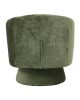 Πολυθρόνα περιστρεφόμενη Kreslo ύφασμα σε χακί απόχρωση 78x81x77εκ Υλικό: PLYWOOD. FABRIC 110-000077