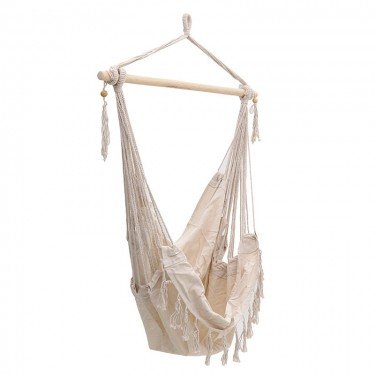 Αιώρα-κούνια κάθισμα Ambition ύφασμα μπεζ 100x80x130εκ Υλικό: FABRIC 115-001853