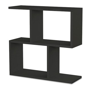 Βοηθητικό τραπέζι Homemania χρώμα ανθρακί 60x20x60εκ Υλικό: MELAMINE 18mm. 119-000730