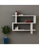 Ραφιέρα Paralel χρώμα λευκό 70x22x65,5εκ Υλικό: MELAMINE 18mm. 119-000773